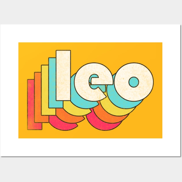 Leo / Zodiac Lover Astrology Design Wall Art by DankFutura